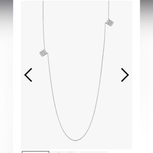Love Billy NYC Love Money Silver Tag Necklace